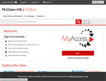 Tablet Screenshot of mhmedical.com